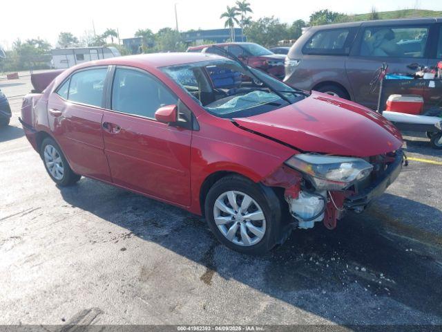  Salvage Toyota Corolla