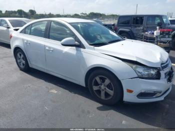  Salvage Chevrolet Cruze