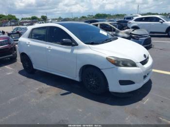  Salvage Toyota Matrix