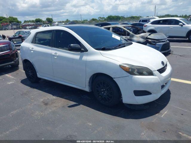  Salvage Toyota Matrix