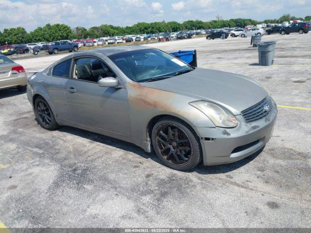  Salvage INFINITI G35