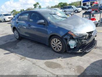  Salvage Toyota Corolla