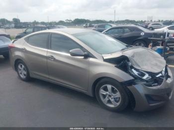  Salvage Hyundai ELANTRA