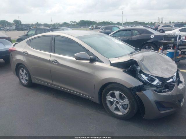  Salvage Hyundai ELANTRA