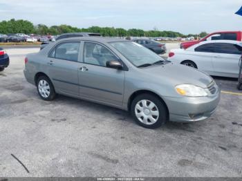  Salvage Toyota Corolla