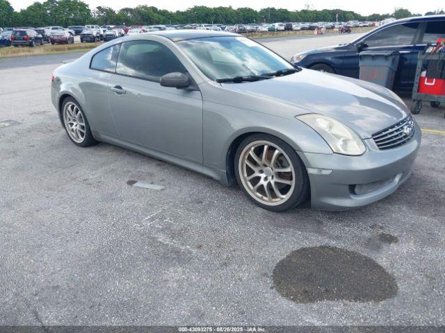  Salvage INFINITI G35