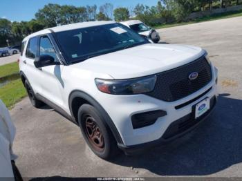  Salvage Ford Police Interceptor