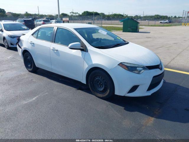  Salvage Toyota Corolla