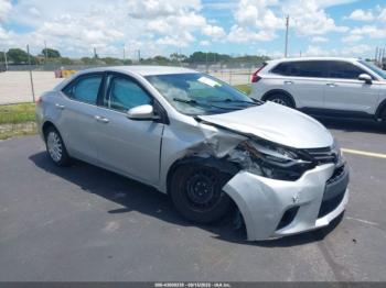  Salvage Toyota Corolla