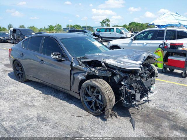  Salvage INFINITI Q50