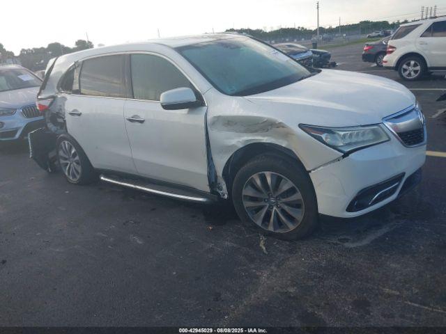  Salvage Acura MDX