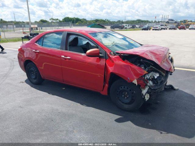  Salvage Toyota Corolla