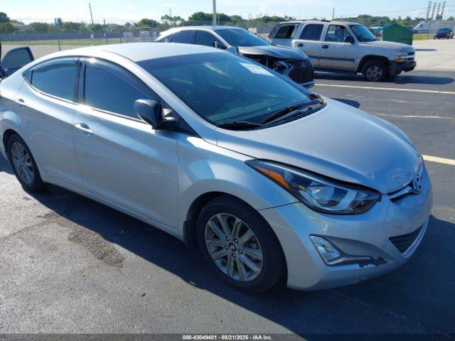  Salvage Hyundai ELANTRA