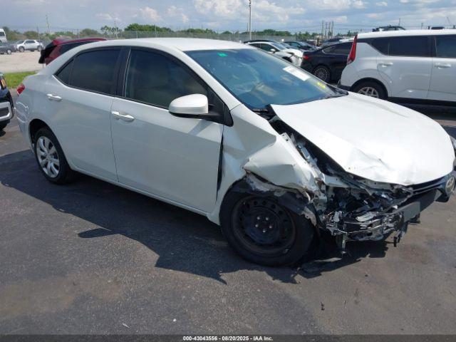  Salvage Toyota Corolla