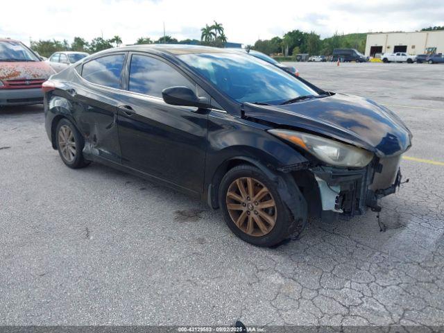  Salvage Hyundai ELANTRA