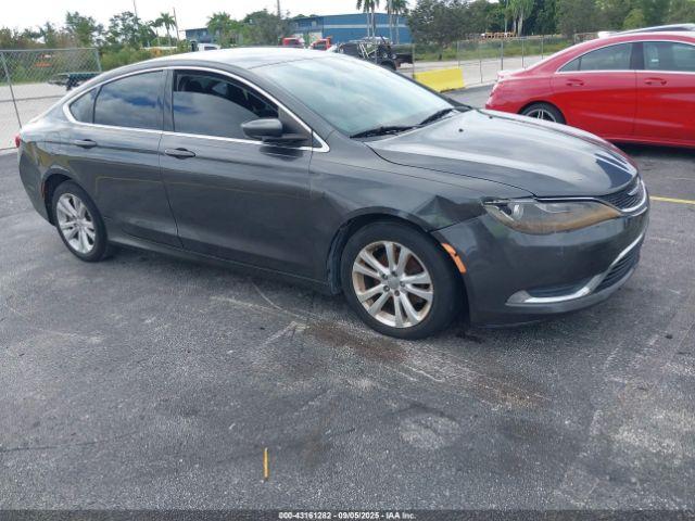  Salvage Chrysler 200