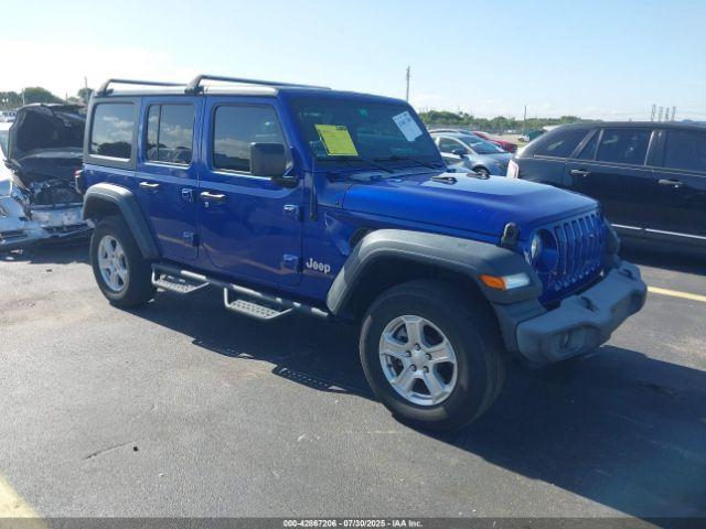  Salvage Jeep Wrangler