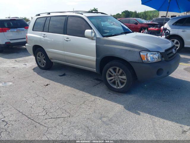  Salvage Toyota Highlander