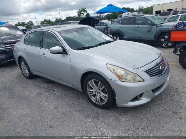  Salvage INFINITI G37x