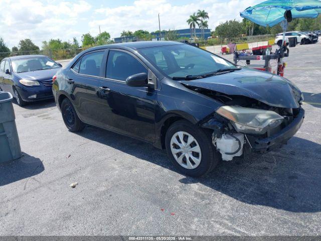 Salvage Toyota Corolla