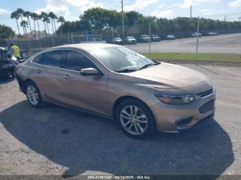  Salvage Chevrolet Malibu
