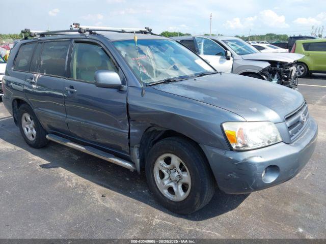  Salvage Toyota Highlander
