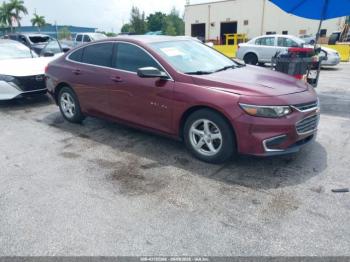  Salvage Chevrolet Malibu