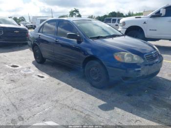  Salvage Toyota Corolla