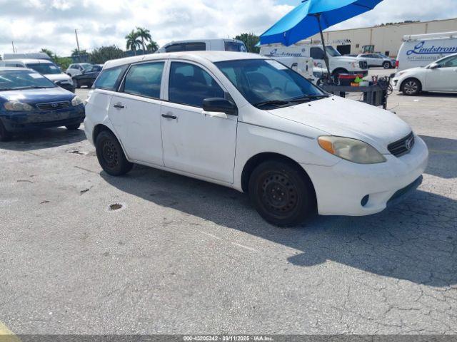  Salvage Toyota Matrix