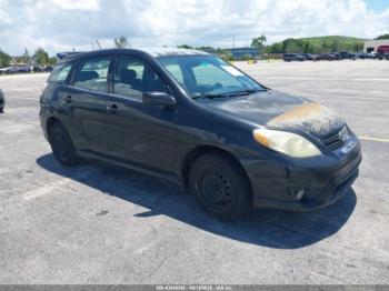  Salvage Toyota Matrix