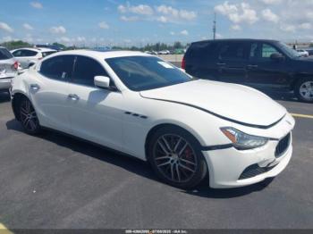  Salvage Maserati Ghibli
