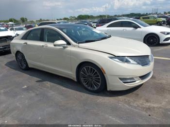  Salvage Lincoln MKZ Hybrid
