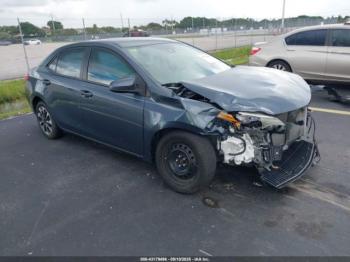  Salvage Toyota Corolla