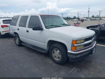  Salvage Chevrolet Tahoe