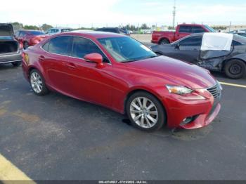  Salvage Lexus Is