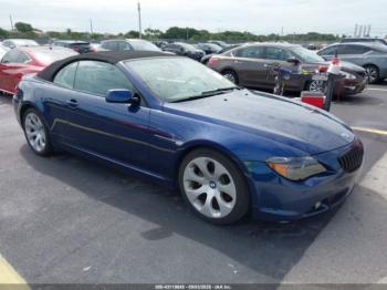  Salvage BMW 6 Series
