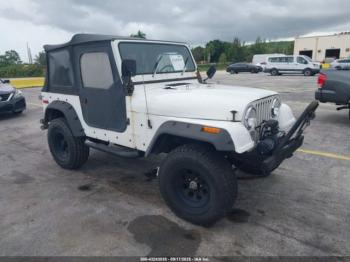  Salvage Jeep - Cj