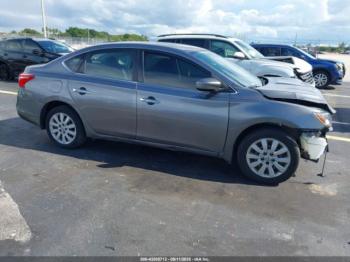  Salvage Nissan Sentra
