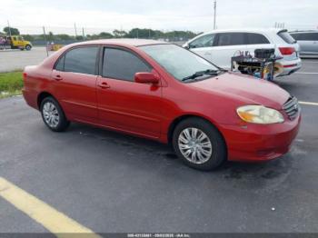  Salvage Toyota Corolla