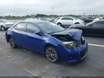  Salvage Toyota Corolla