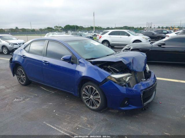  Salvage Toyota Corolla
