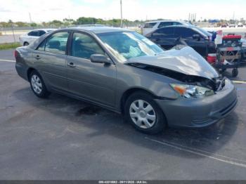 Salvage Toyota Camry