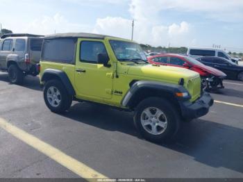 Salvage Jeep Wrangler