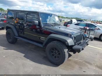  Salvage Jeep Wrangler