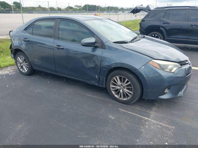  Salvage Toyota Corolla