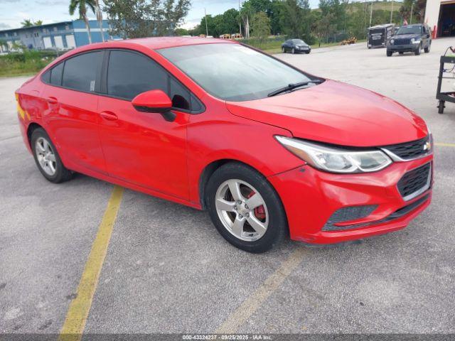  Salvage Chevrolet Cruze