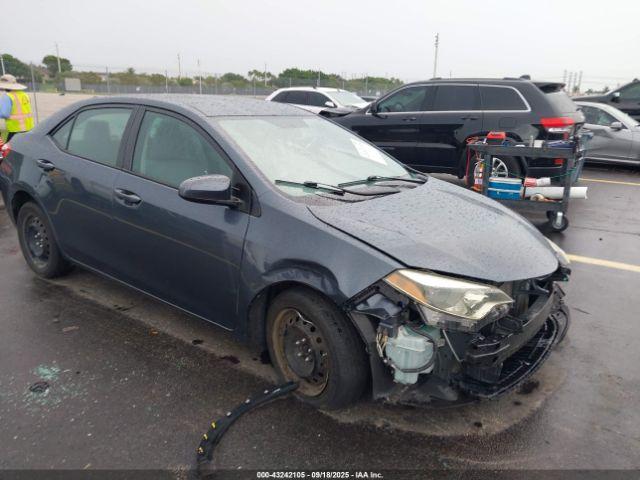 Salvage Toyota Corolla