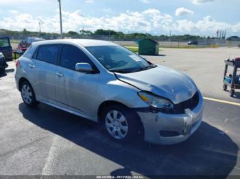 Salvage Toyota Matrix