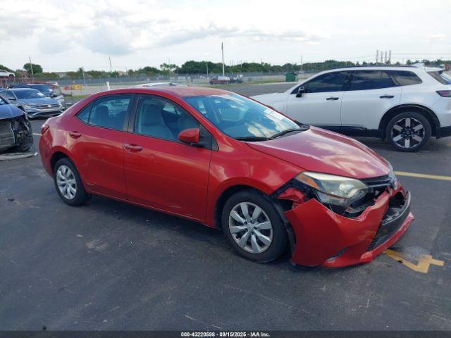  Salvage Toyota Corolla