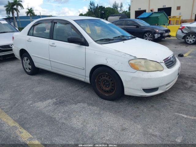  Salvage Toyota Corolla